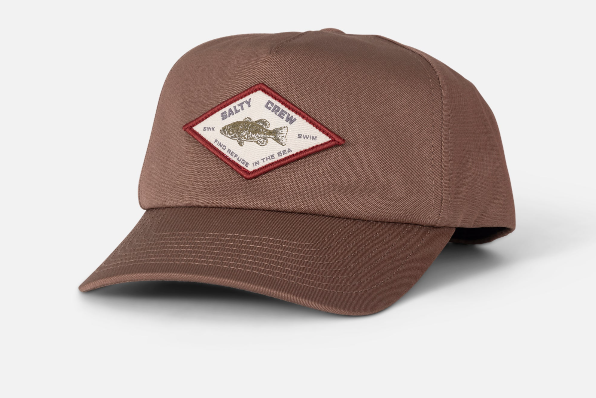Salty Crew Badge Snapback Hat